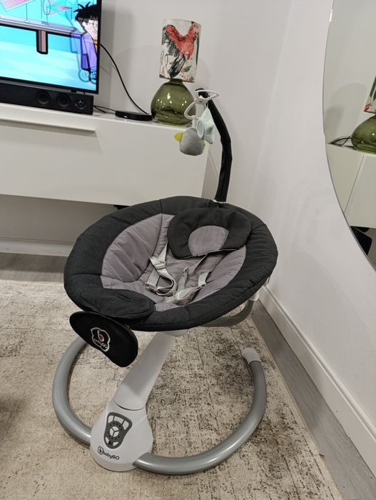 Cadeira baloiço espreguiçadeira babygo, elétrica