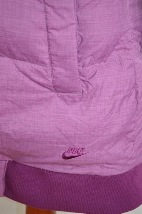 Kurtka Zimowa NIke puch naturalny kaczka szara DAMSKA roz L