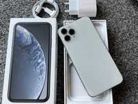 iPhone 11 Pro 64GB SILVER WHITE BIAŁY Srebrny Bateria 96% Gwarancja