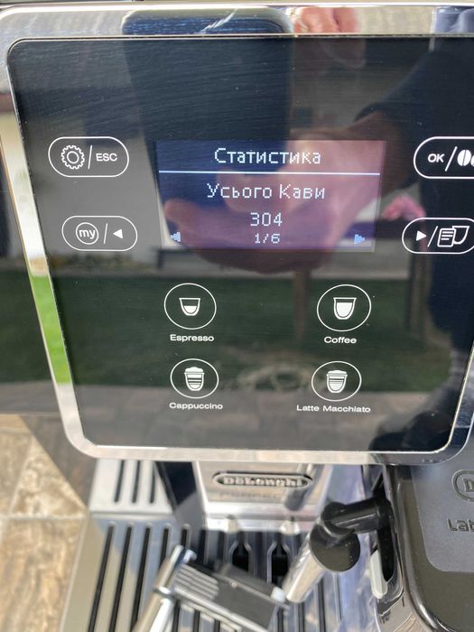 Кавомашина Delonghi Perfecta EVO малий пробіг гарний стан