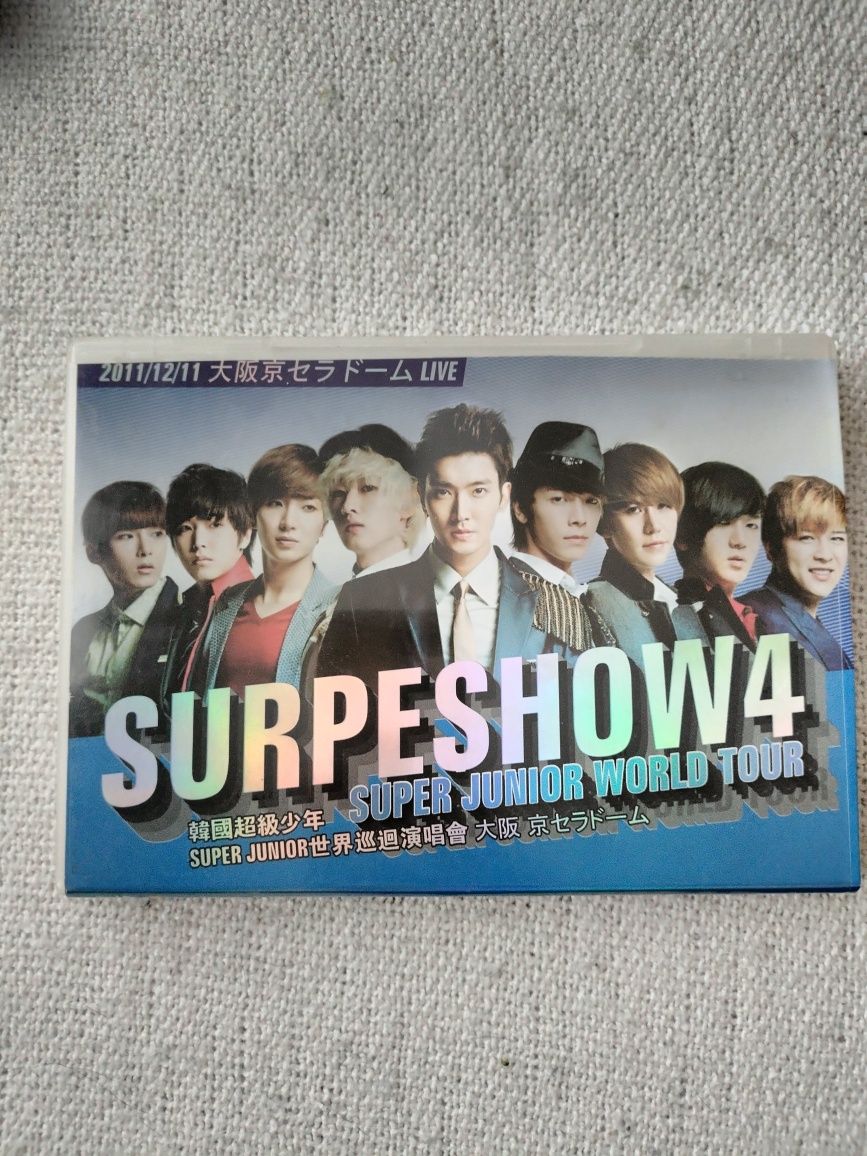 Płyta DVD - Koncert Super Show 4. K-pop.