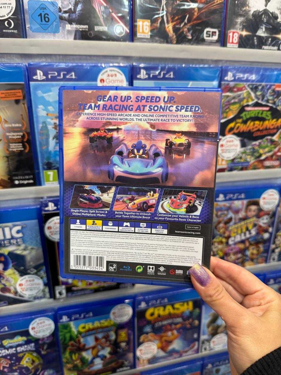 Team Sonic Racing, Соник гонки Ps4, igame