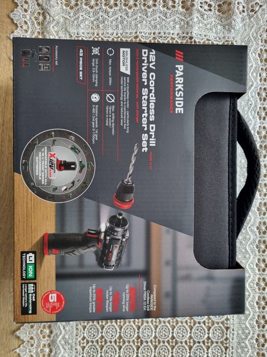 Parkside Performance wiertarka wkrętarka, wiertarkowkrętarka aku 12V