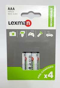 Аккумуляторные батарейки Lexman АА 2000мА/ч ААА 900 мА/ч 4 шт