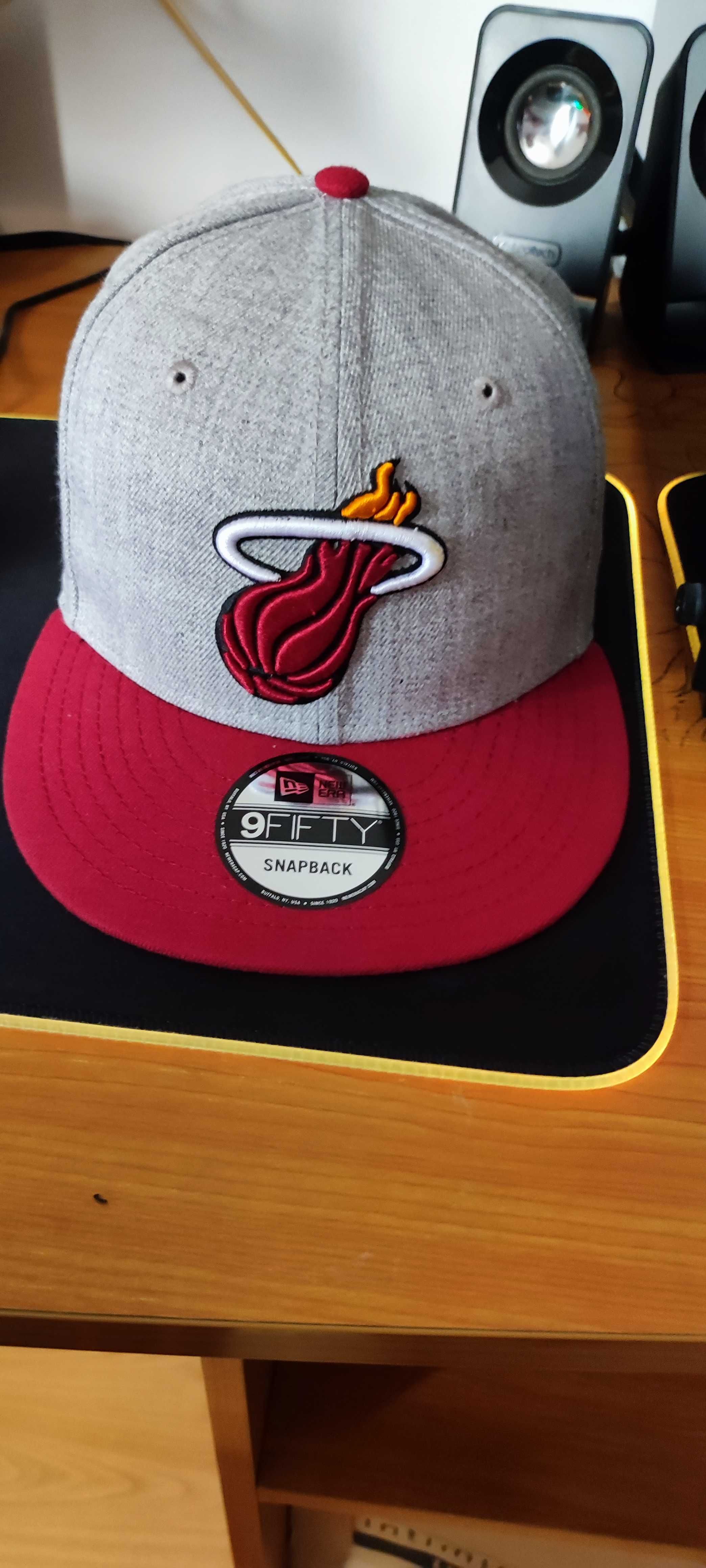 Chapeu Snapback Miami Heat