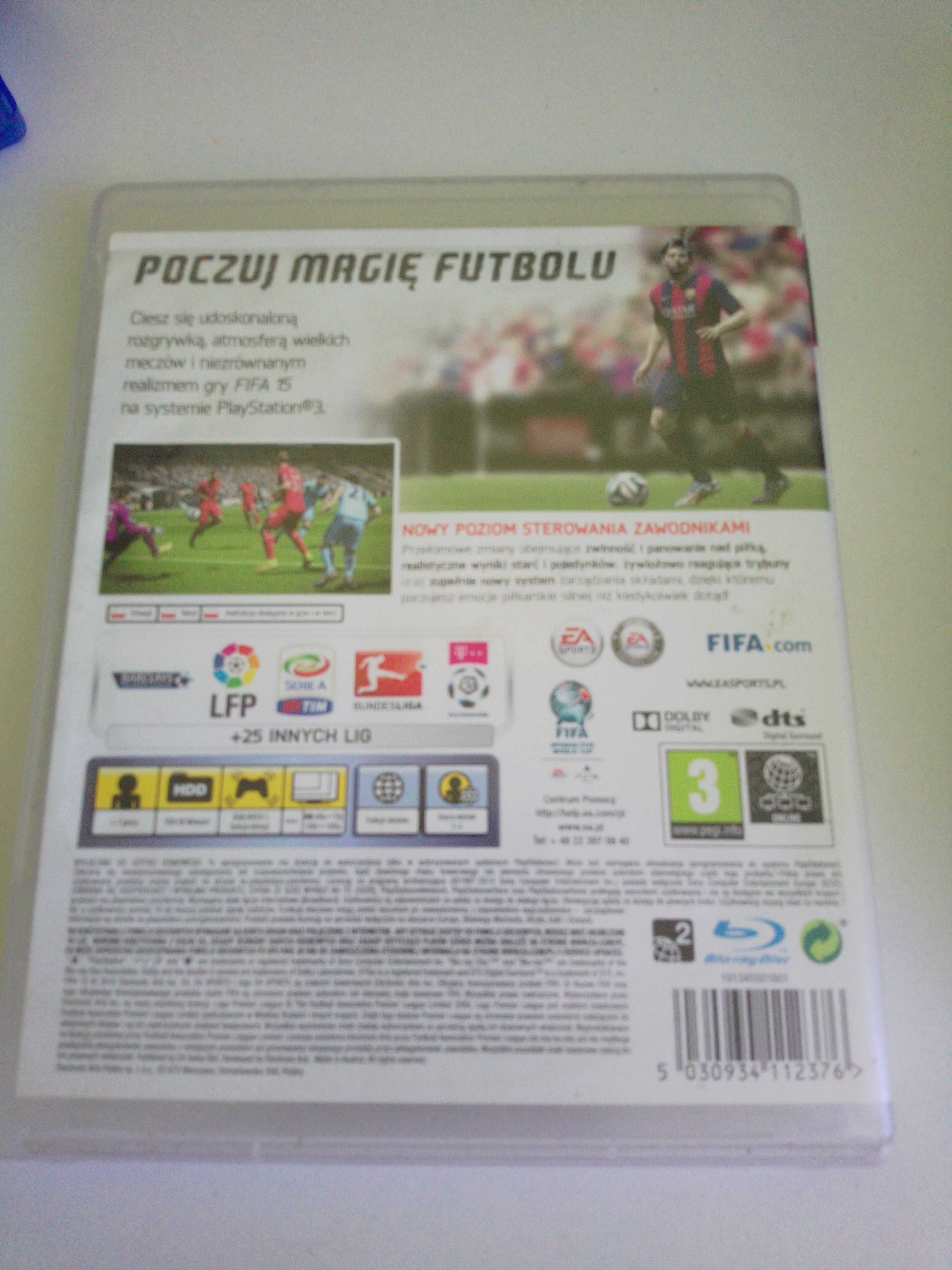 FIFA 15 na ps 3 czysta gierka bez rysy