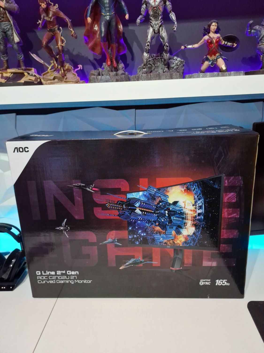 AOC C27G2U 27 Curved  1Ms 165Hz