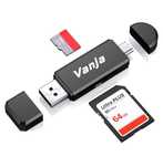 Vanja Czytnik Kart SD Micro USB i Czytnik Kart SD USB 2.0 do Kart SDXC
