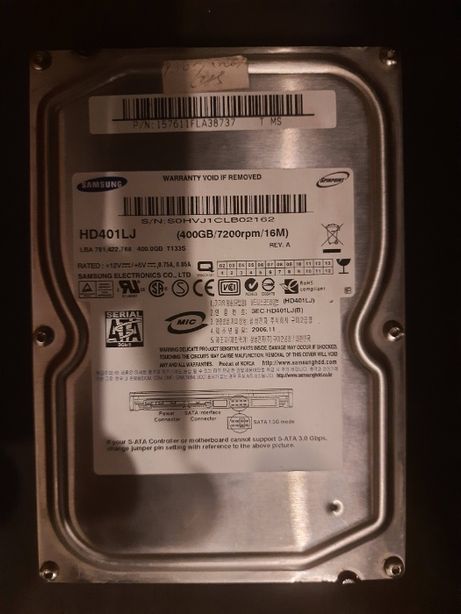 Жесткий диск на запчасти Samsung HD401LJ