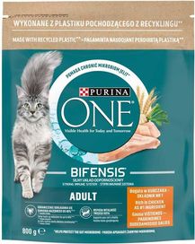 Purina One Adult Kurczak Pszenica 800g 2 opakowania