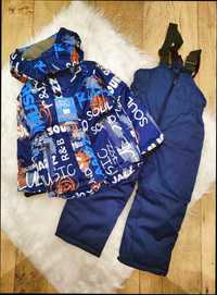 Зимний комбинезон комплектом: зимняя куртка + штаны Комбинезон мальчик