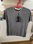 Wełna i jedwab bluzeczka , t- shirt.  Massimo Dutti  S/M