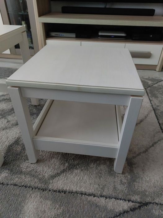 Ikea Havsta stolik kawowy biały 2 szt.
