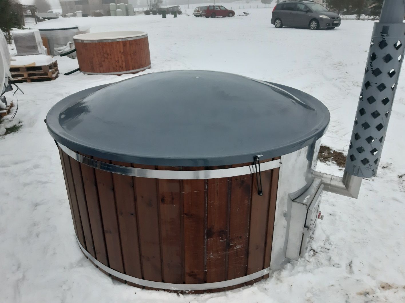 Balia ogrodowa Ruska BANIA Jacuzzi 200cm