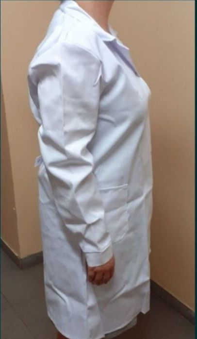 Kitel/Fartuch lekarski weterynaryjny laboratoryjny Nowy