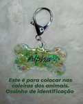 Porta chaves em resina
