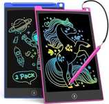TECJOE 2-pak tablet do pisania LCD, 10-calowa dla dzieci,