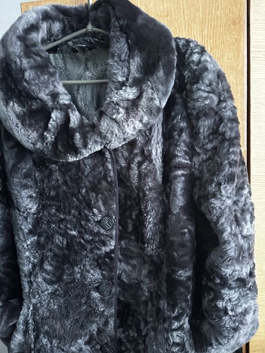 Шуба каракуль натуральна