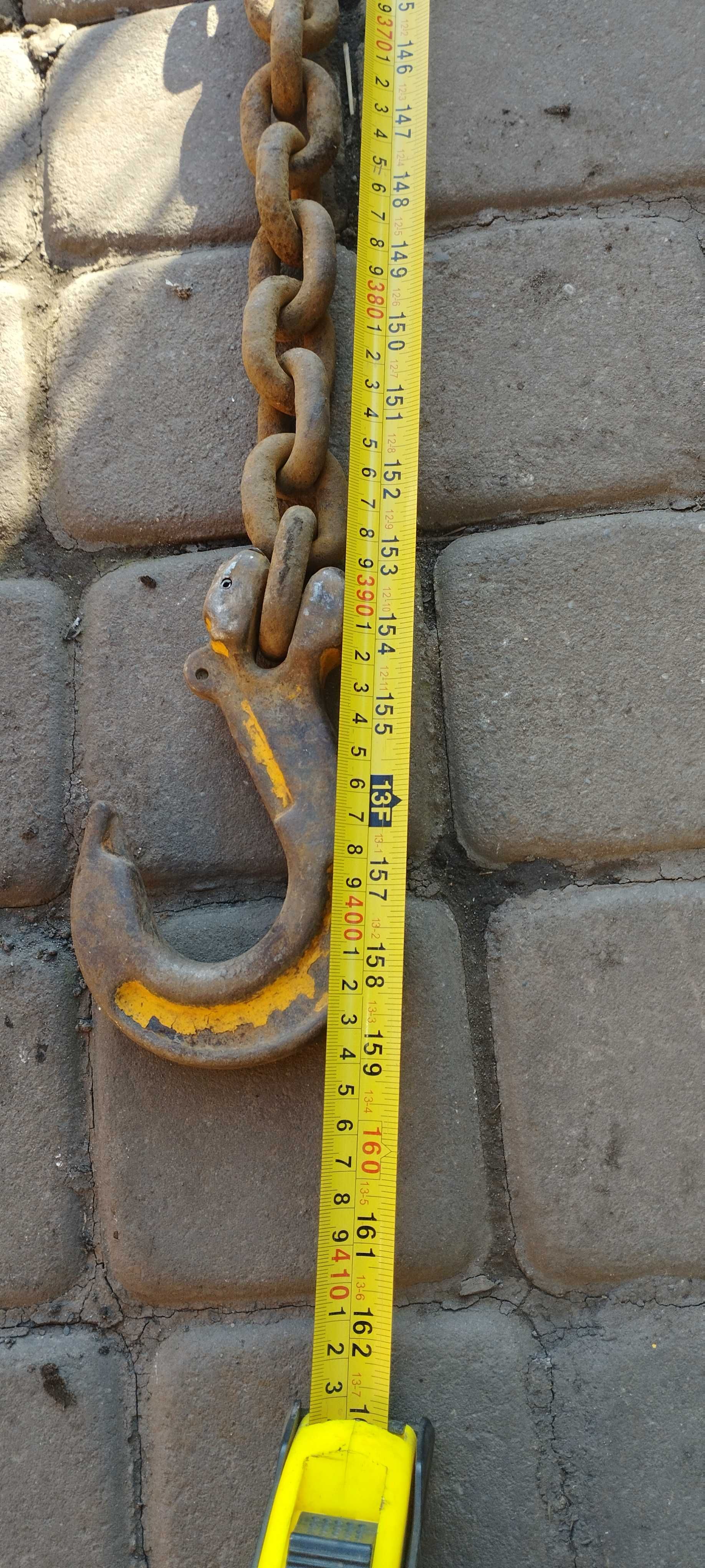 Łańcuch zrywkowy 11 mm lub np holowania , długi 400 cm