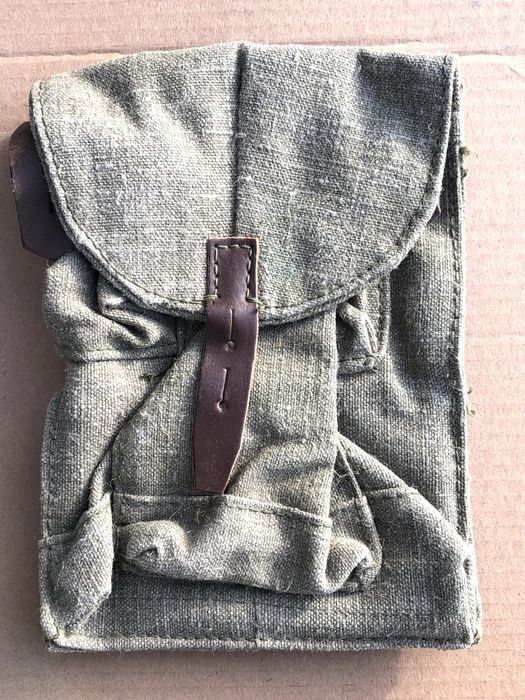 Подсумок брезентовый на 3 магазина
