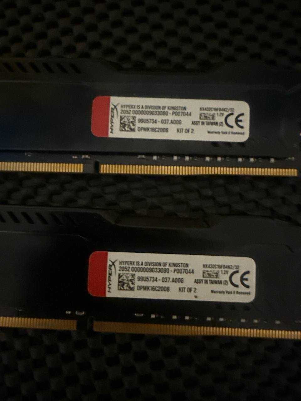 HyperX Fury 32GB (2×16) DDR4 3200 Mhz