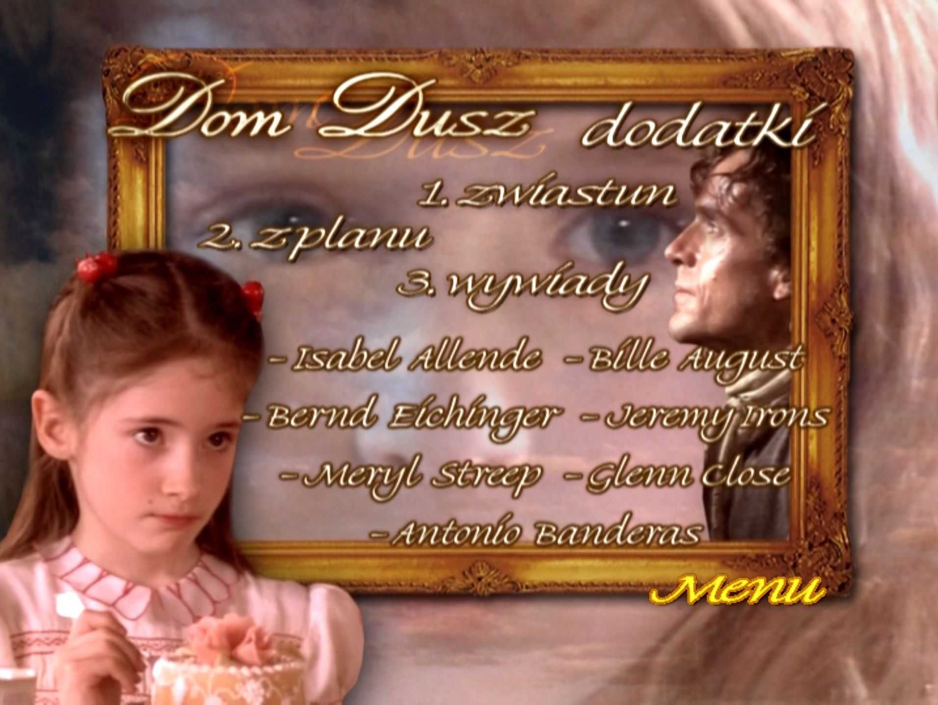 The House of Spirits - Dom Dusz DVD angielski polski Dolby Digital