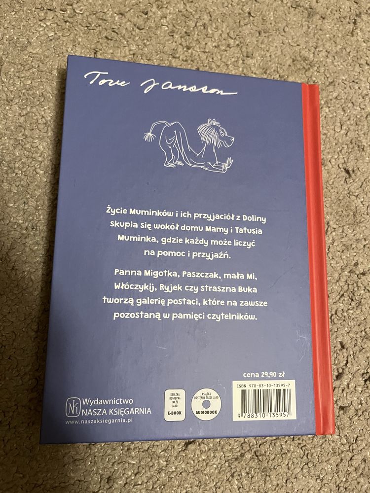 Lato Muminków oprawa twarda Tove Jansson