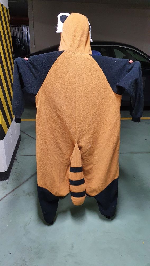 Onesie piżama pandka ruda red panda
