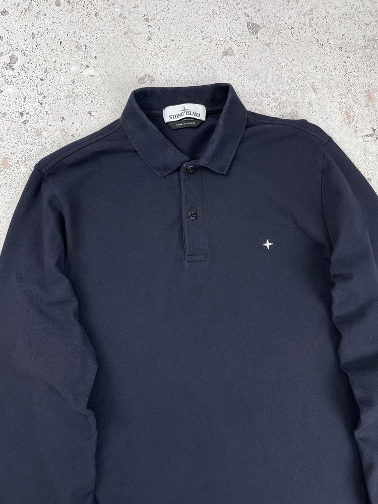 Stone island logo longsleeve men’s чоловіча кофта лонгслів оригінал