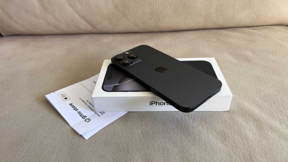 Vendo troco iPhone 16 Pro Max 256Gb Preto C/Fatura e Garantia