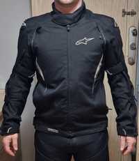 Kurtka motocyklowa xl Alpinestars drystar MEGATON 4w1  stan BDB