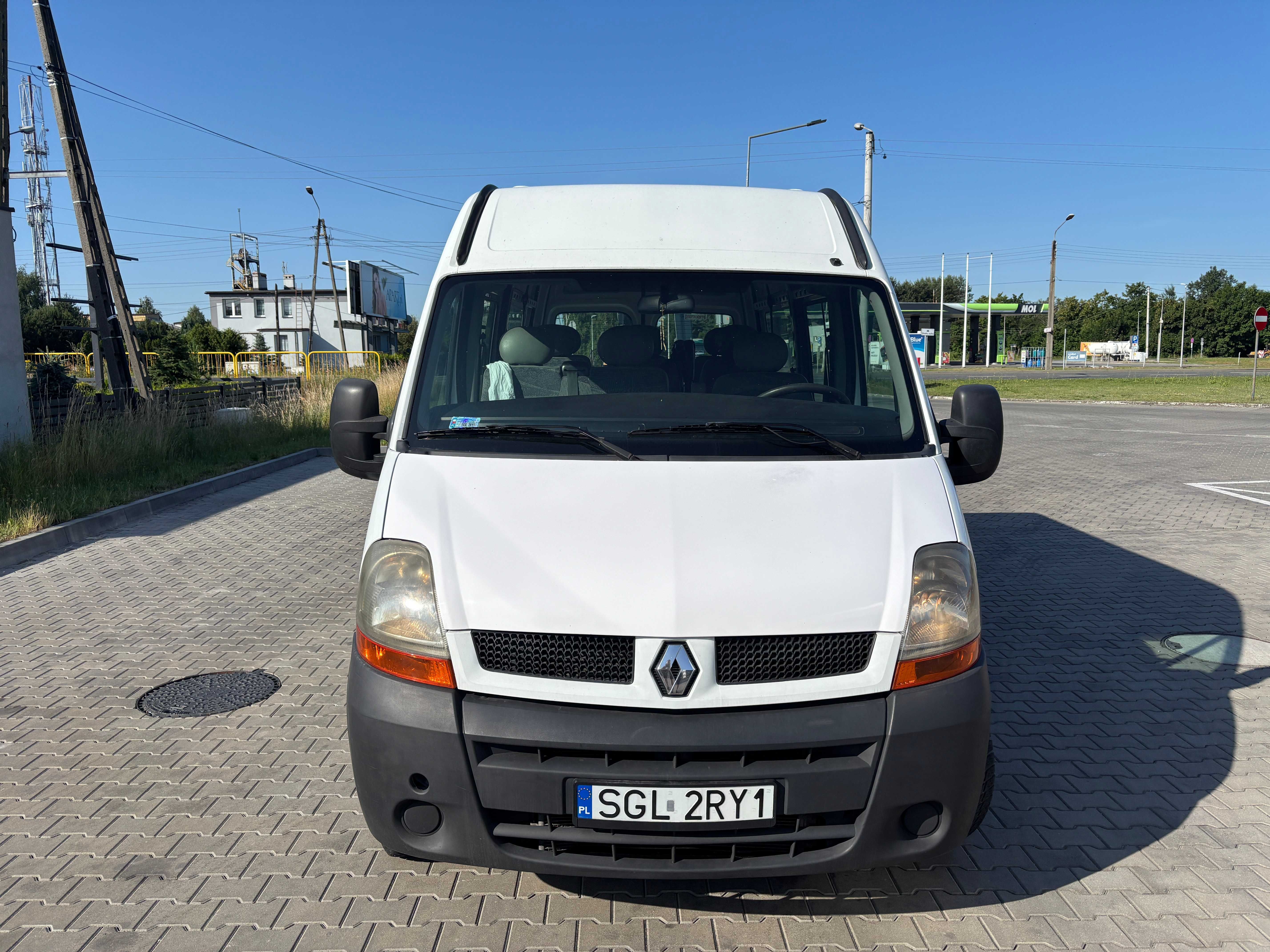 RENAULT MASTER II 9 osobowy stan bardzo dobry
