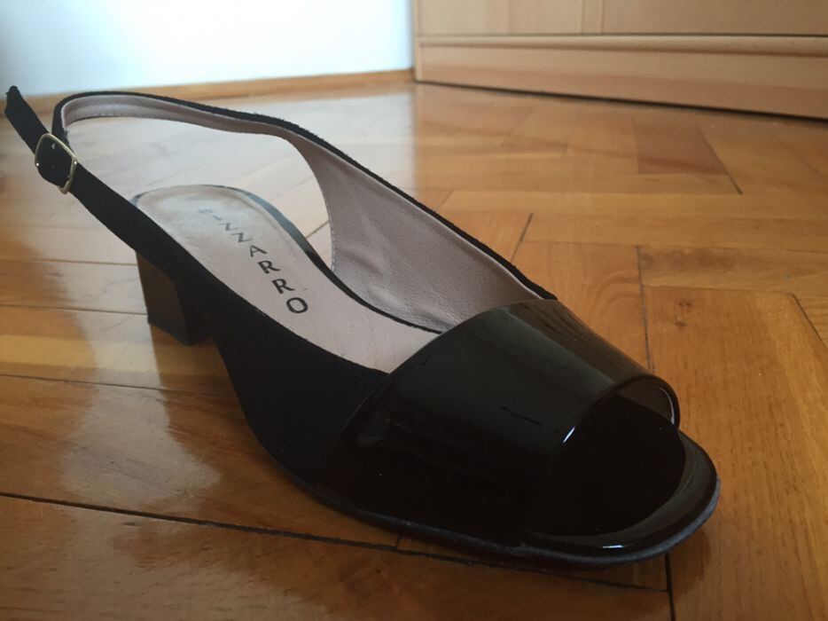 Wizytowe czarne buty