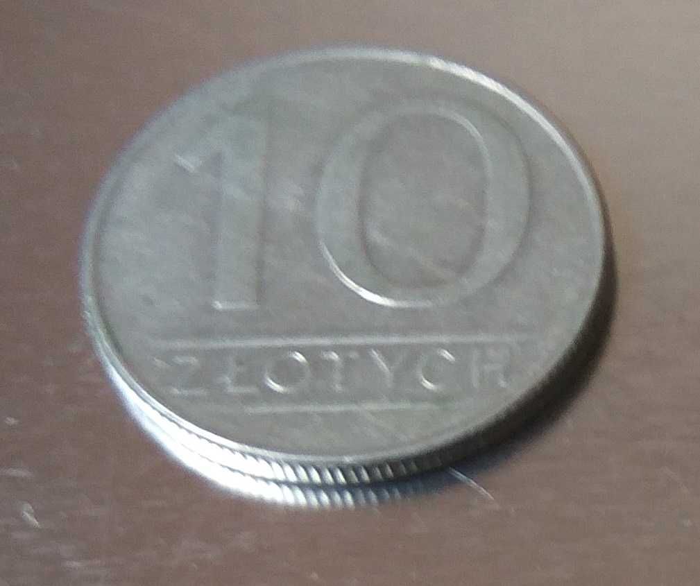 Moneta 10 złotych z 1987 r. PRL