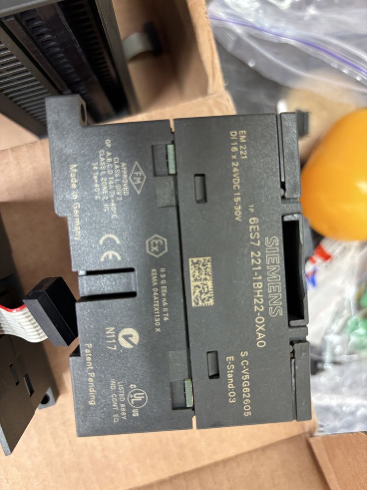 CPU 224 Siemens плюс входа/выхода кабель програмирования