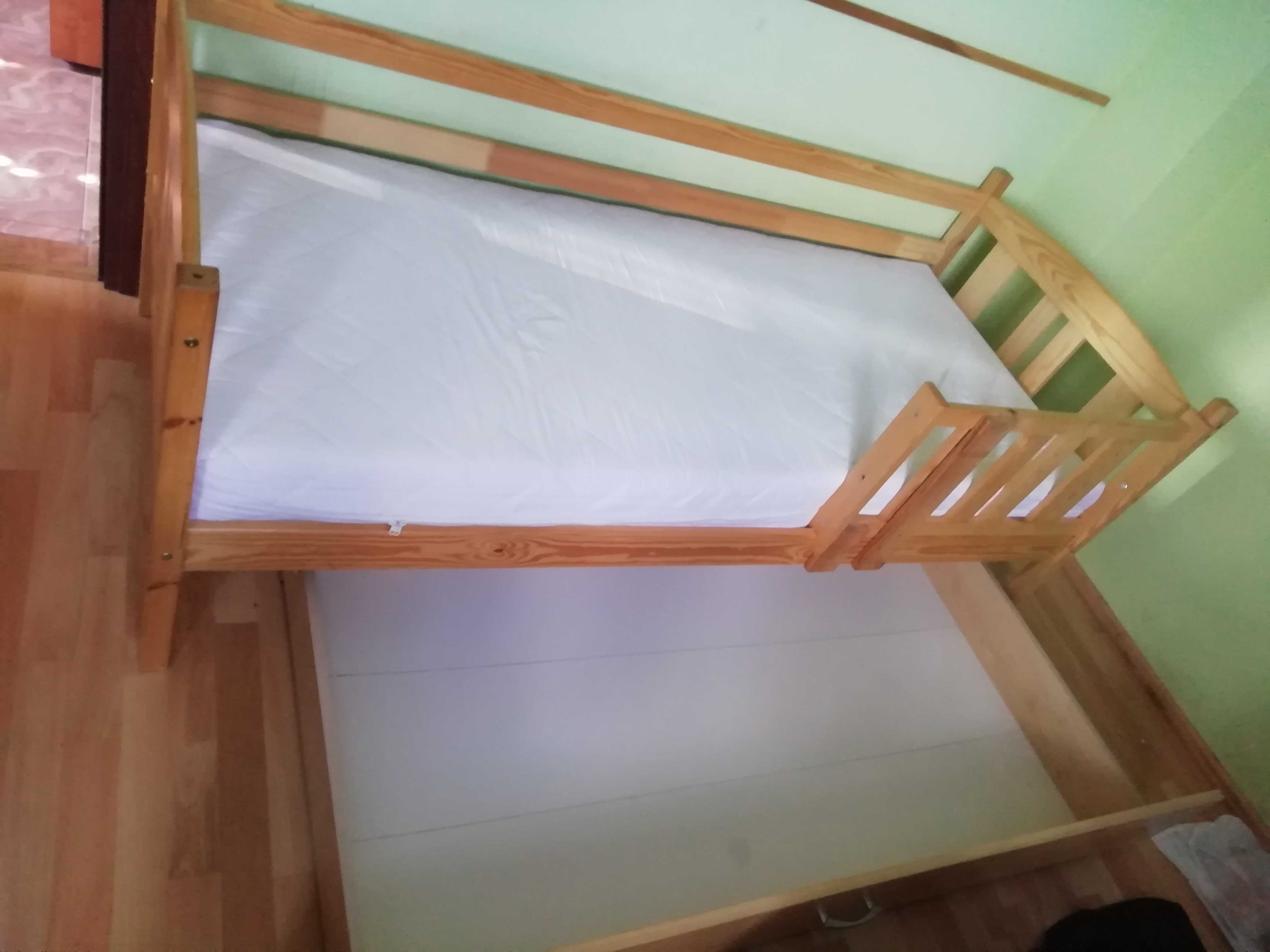 Łóżko drewniane dla dziecka z szufladą 90*180