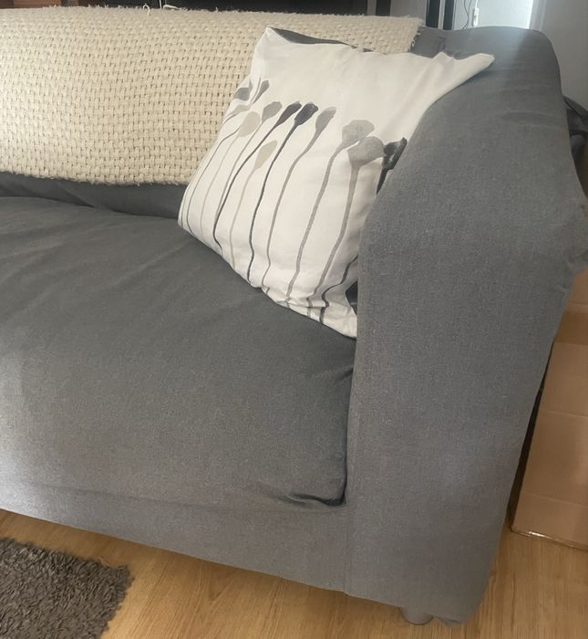 Sofá Cinzento 3 Lugares