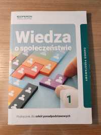 Podręcznik Wiedza o społeczeństwie 1 operon