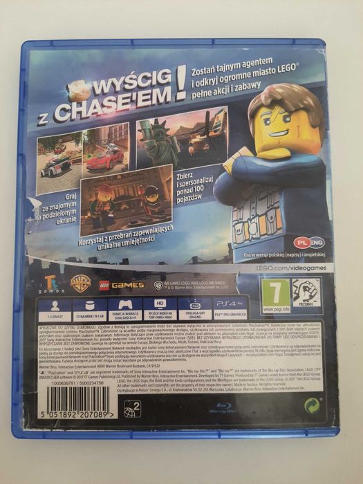 Lego City Tajny Agent PS4