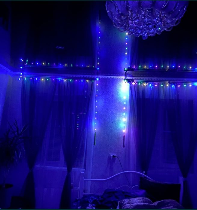 Гірлянда,Герлянда,Гирлянда на батарейках 30 діодів.