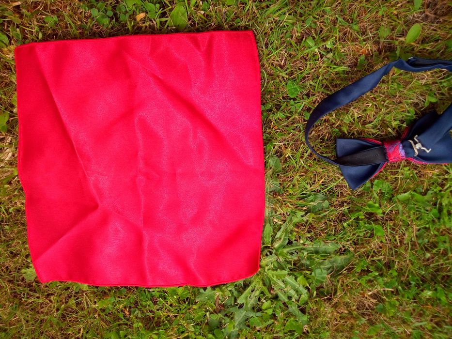 Mucha Poszetka - Zestaw Muszka z chusteczką