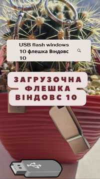 USB flash Windows ,8,10,11 флешка віндовс ,8,10,11 також диск.