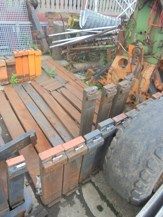 Widły do palet ładowacz czołowy paleciak ładowarka długie 240cm i inne