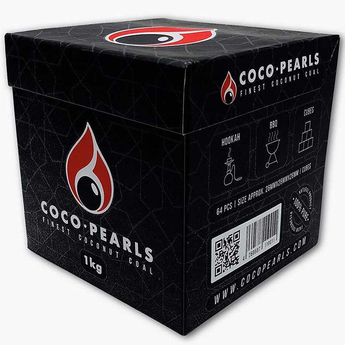COCO PEARLS | Węgiel do Fajki Wodnej Shisha 1,5kg 26mm BOX