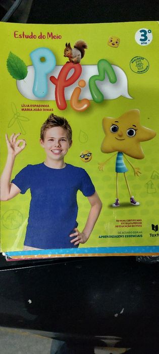 Livros e fichas 3 ano plim