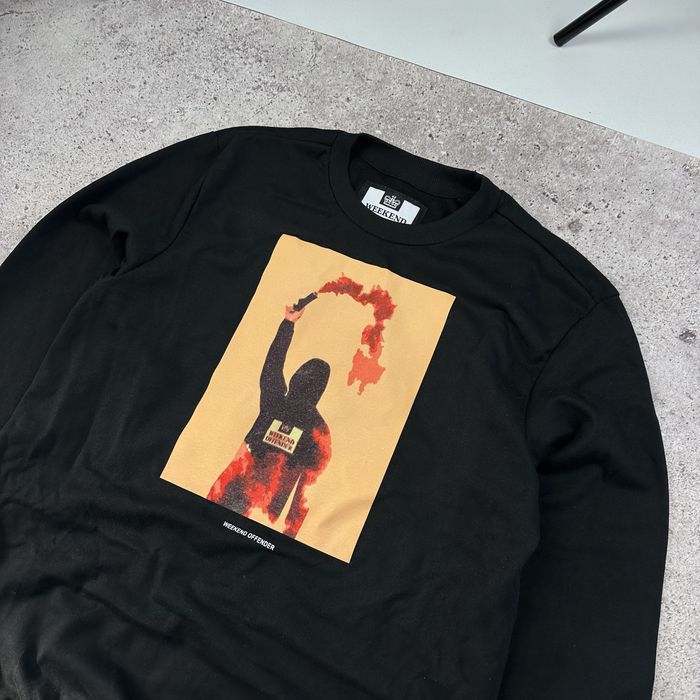 Світшот Weekend Offender Fire XS,S,M,L,XL