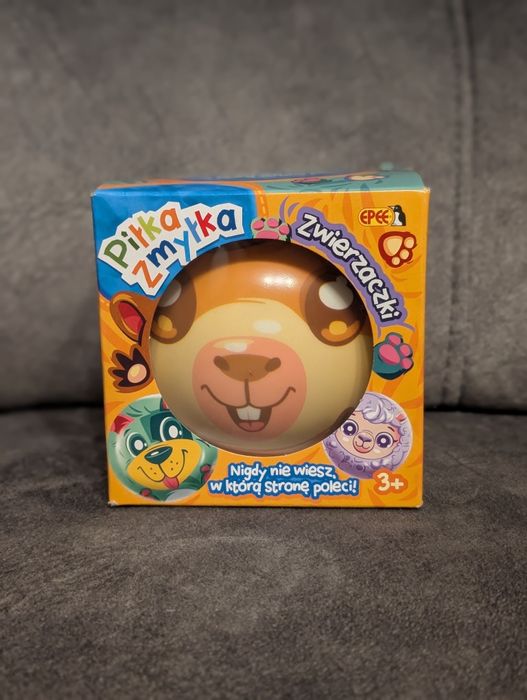 Piłka Gumowe Epee wielokolorowy kapibara kapibarcia piłka zmyłka