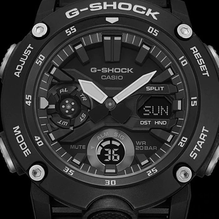 Часы Casio G-SHOCK GA-2000S-1A ! Оригинал! Фирменная гарантия 2 года!