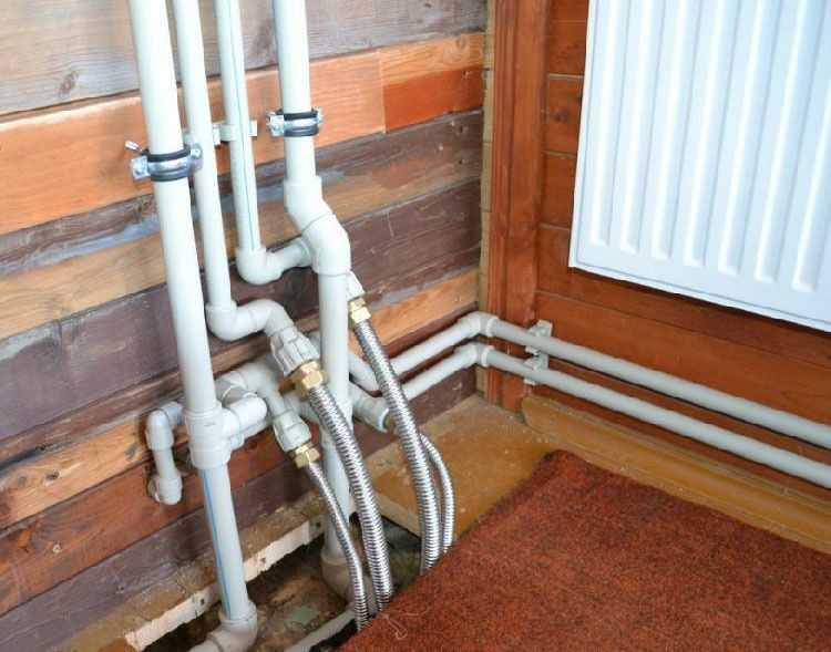 Монтаж водопровода,  фильтров для воды, монтаж  пластикового отопления