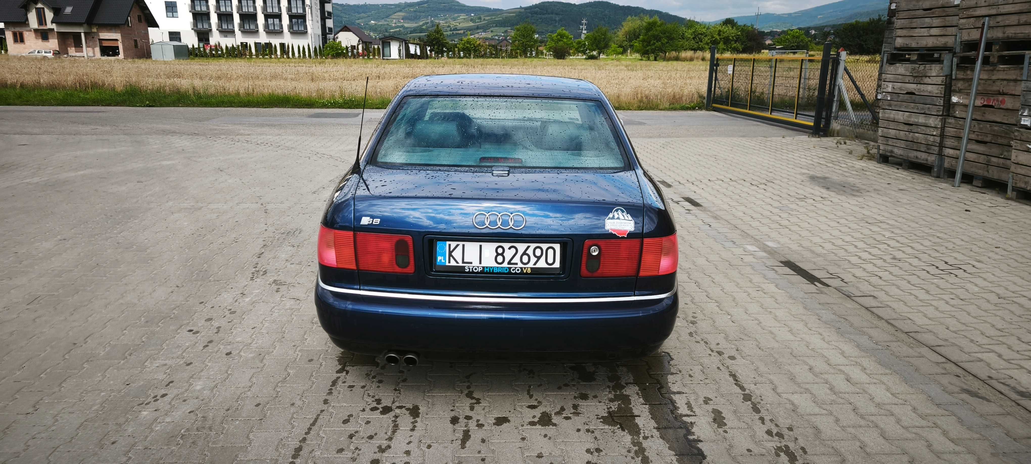 AUDI S8 D2 2000r 4,2 v8 BENZYNA GAZ
